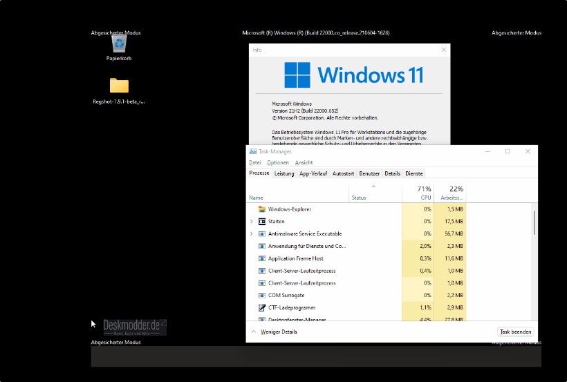 Win11更新KB5012643出現新Bug，安全模式持續閃屏